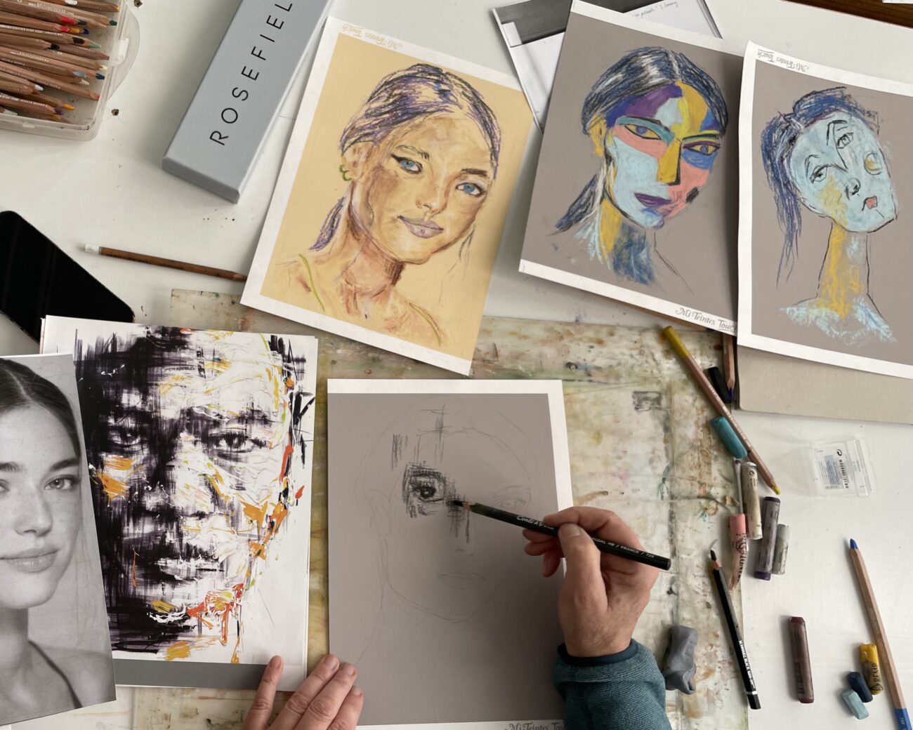 Cours de peinture & accompagnement de projet