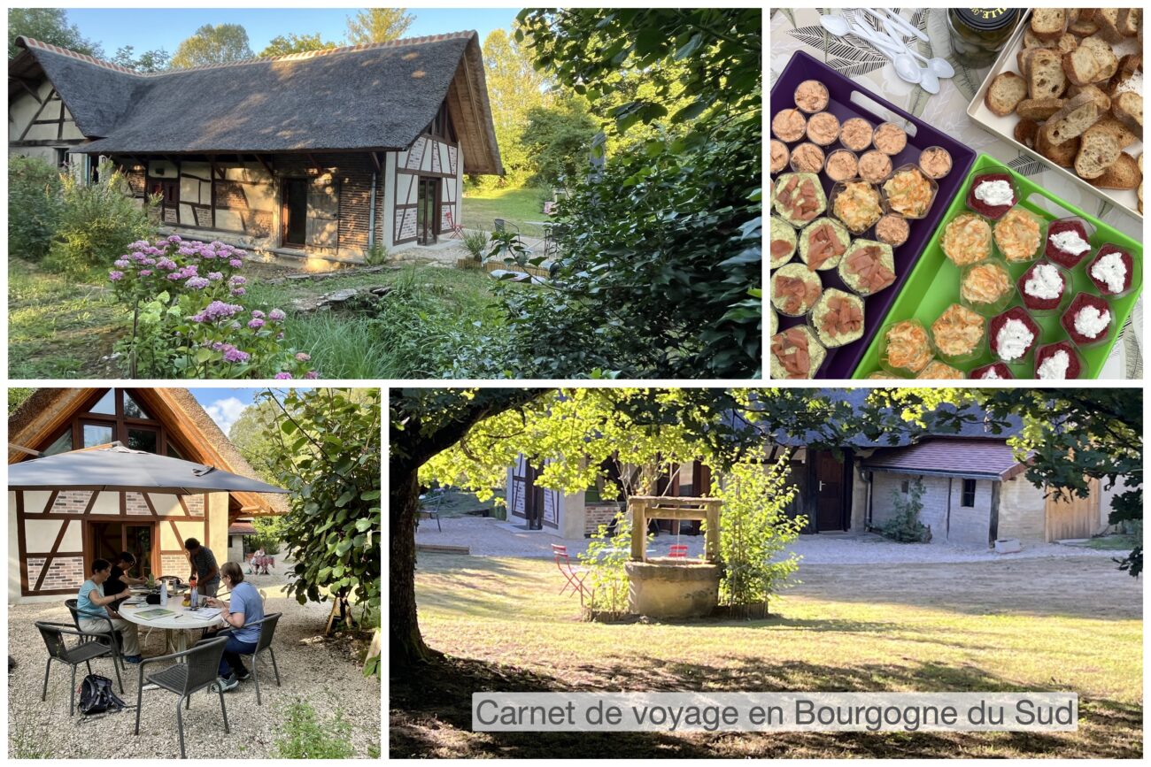 Stage carnet de voyage en Bourgogne du Sud