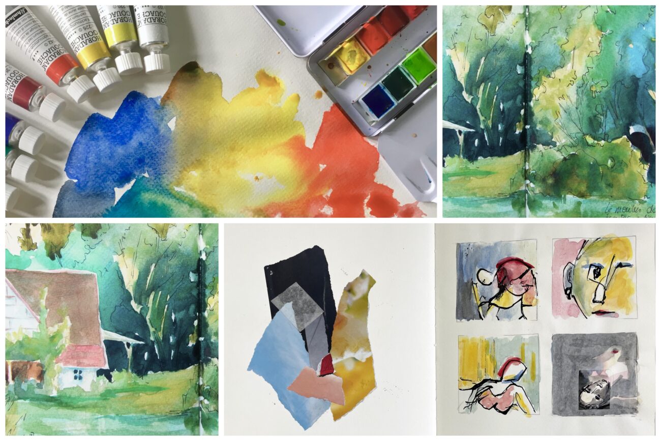 Week-end « initiation à l’aquarelle »