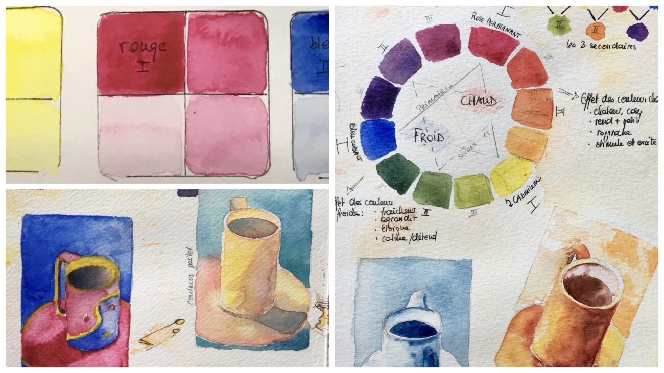 Week-end « initiation à l’aquarelle »