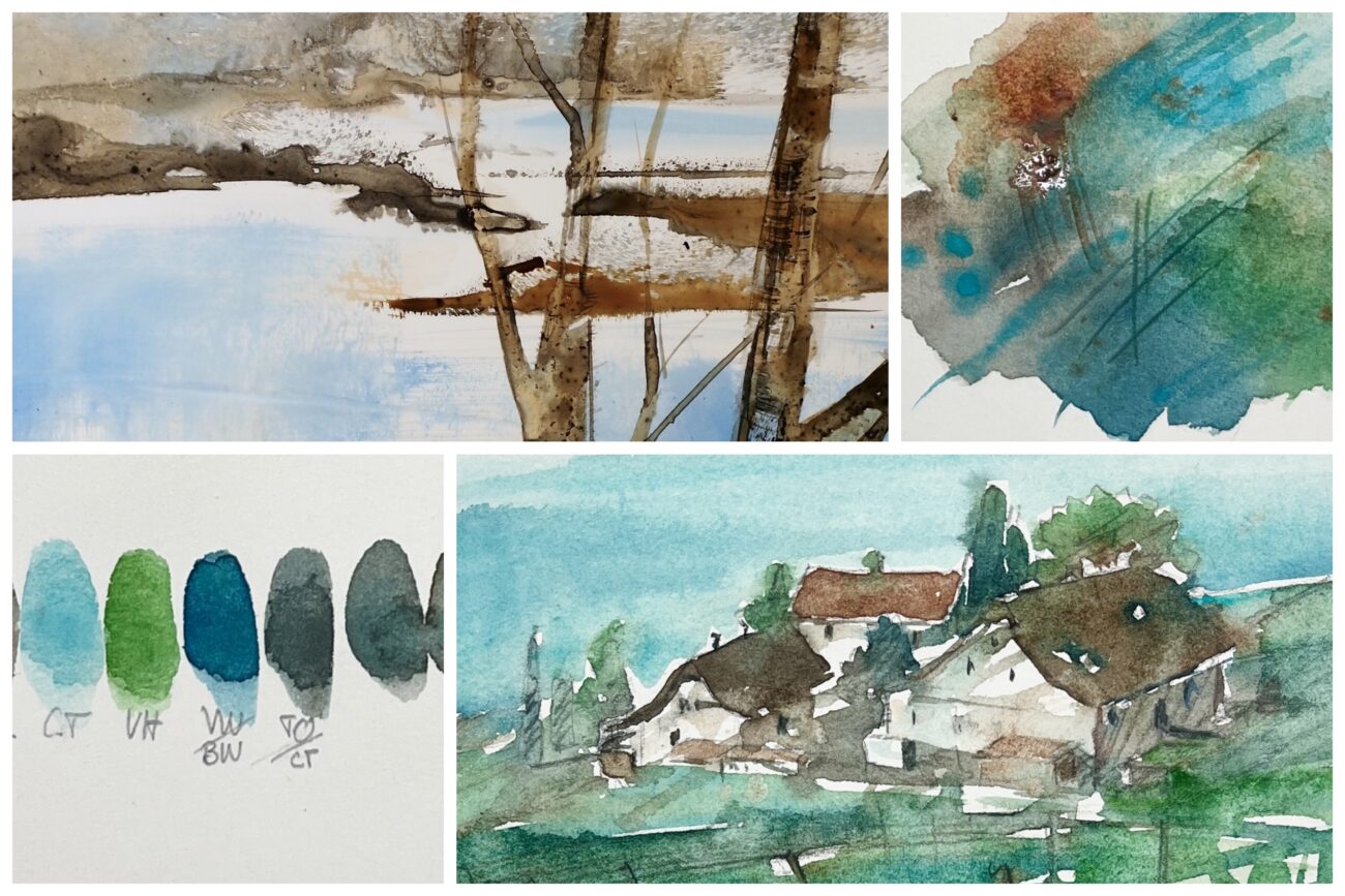 Stage aquarelle – eau, lumière et pigments