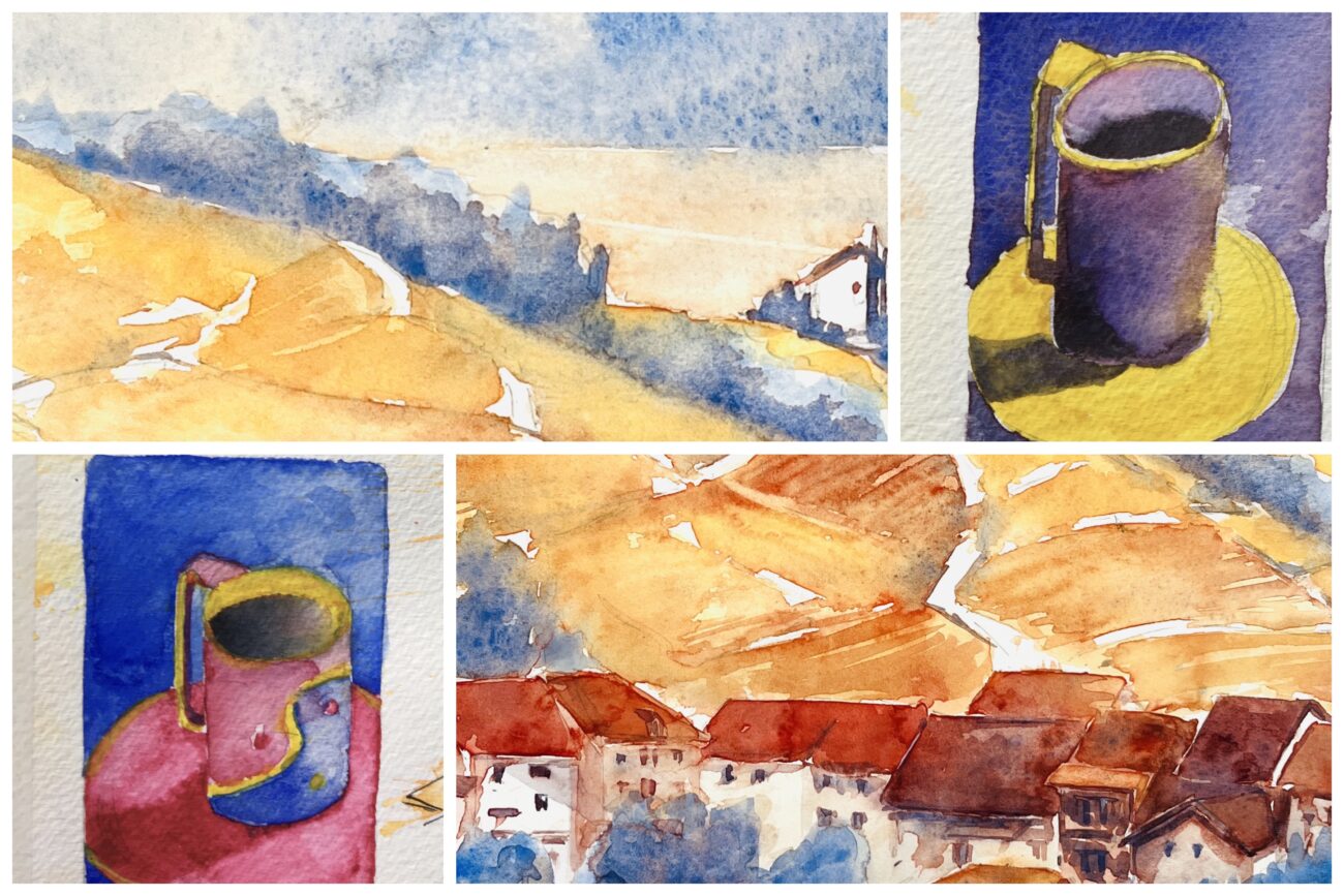 Stage aquarelle – eau, lumière et pigments