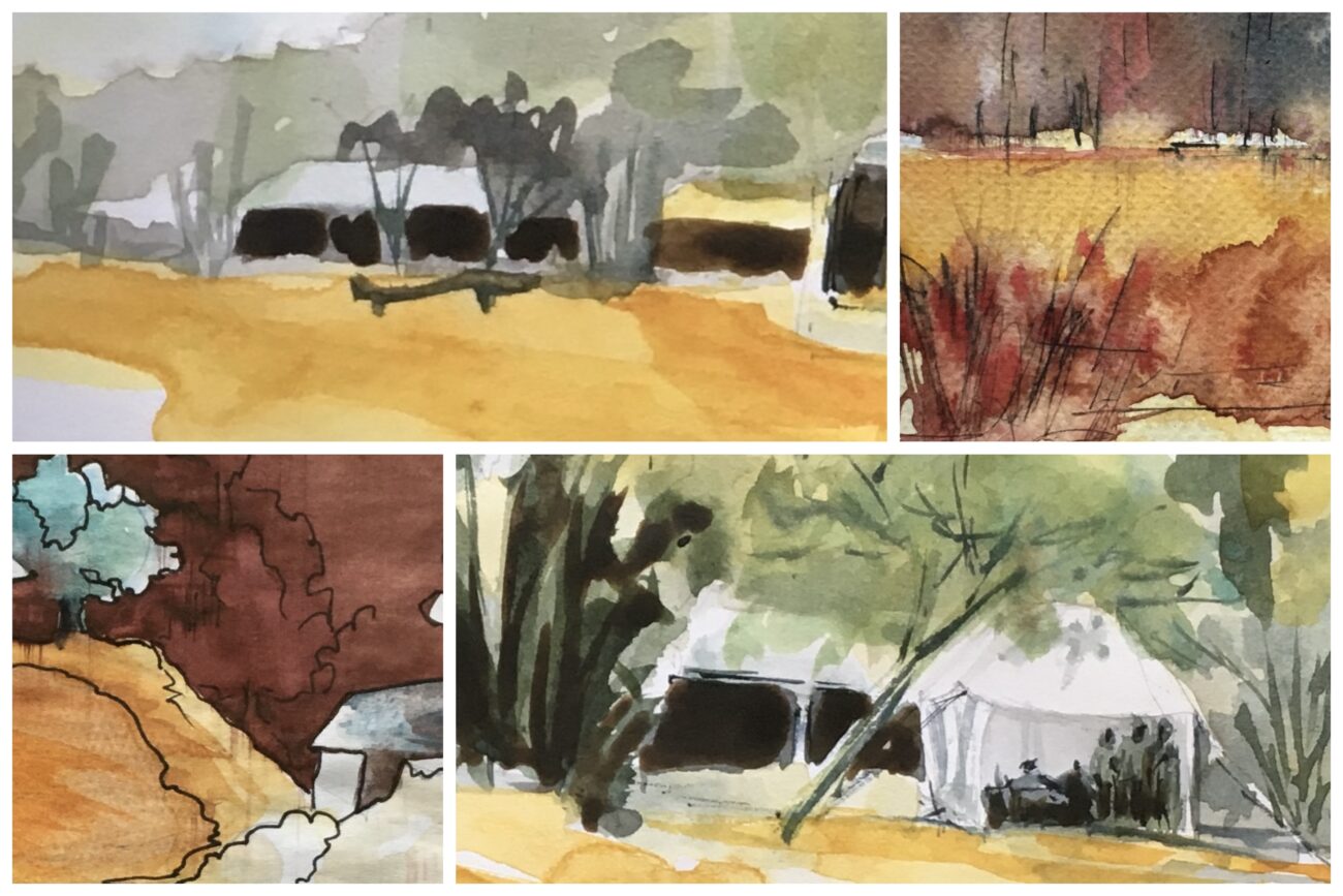 Stage aquarelle – eau, lumière et pigments