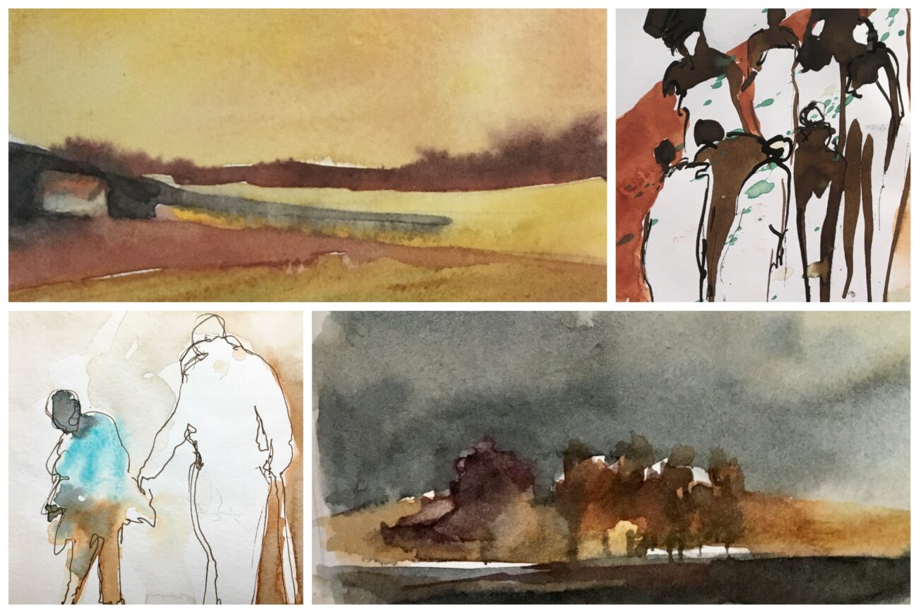 Stage aquarelle – eau, lumière et pigments