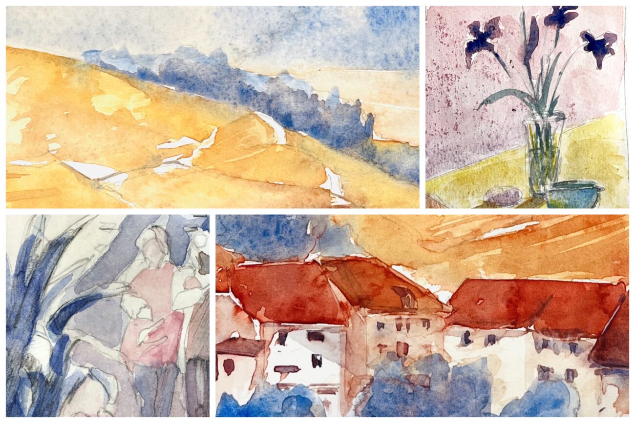 Stage aquarelle – eau, lumière et pigments